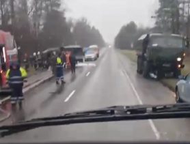 Очевидец матюкнулся и помолился на месте аварии