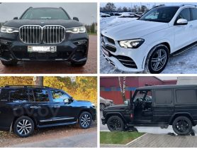 Какие машины дороже $100 тысяч в топе продаж в Брестской области