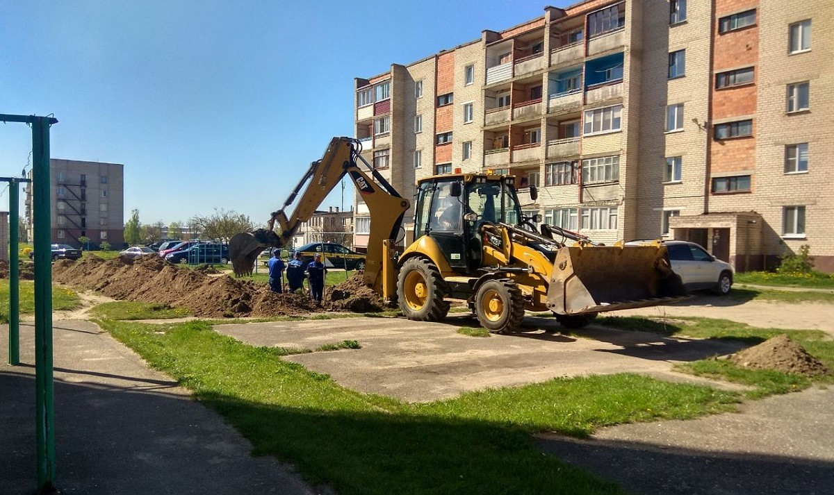Ремонт теплосетей в Ивацевичах