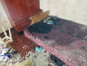 На пожаре в Пинске спасли хозяина квартиры и его сожительнницу