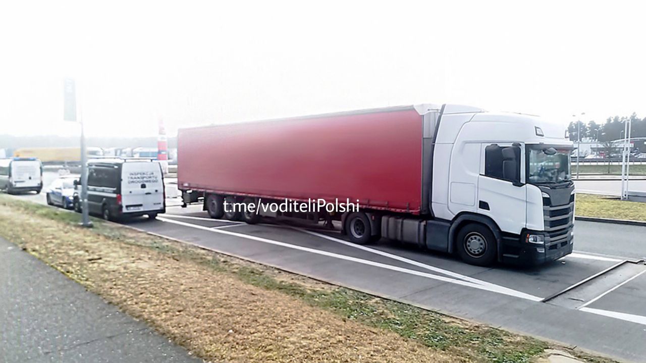Дальнобойщик из Беларуси попался пьяным в Польше