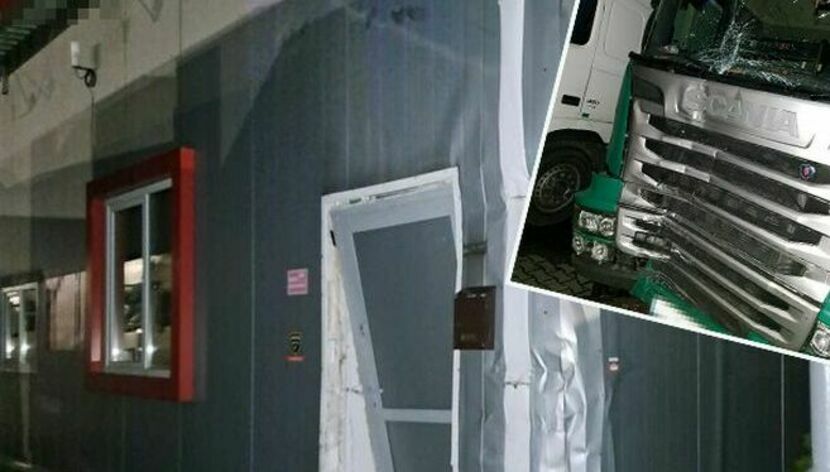 Пьяный дальнобойщик из Беларуси начудил возле автозаправки в Польше

