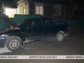 Мужчину не позвали за праздничный стол и он поджог автомобиль в Брестской области