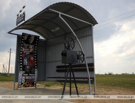 В одном из райцентров Брестской области появились креативные остановки