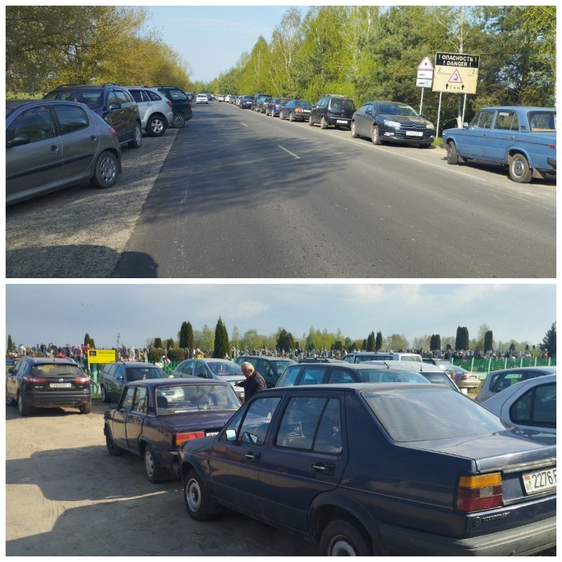 Радуница кладбище Дрогичин