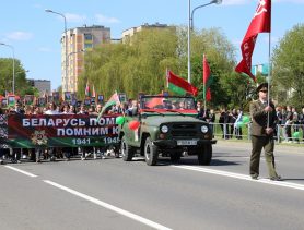 В Ивацевичах было шествие в честь Дня Победы 2023
