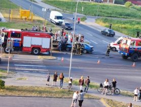 В Дрогичине столкнулись БМВ и Ауди