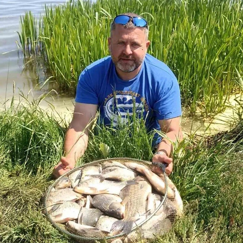 на Зельвенском водохранилище