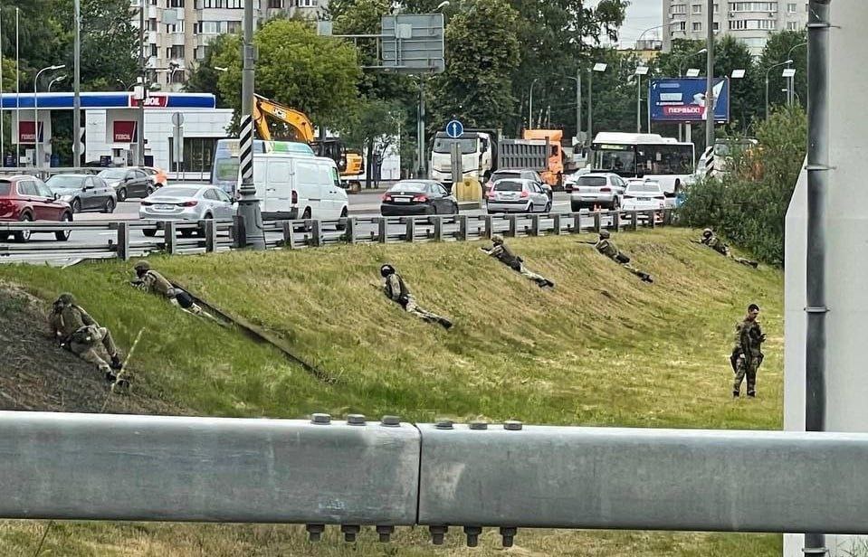Росгвардейцы в Москве