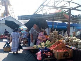 Какие цены на рынке в райцентре Брестской области в последние выходные июля – в сравнении с годом ранее