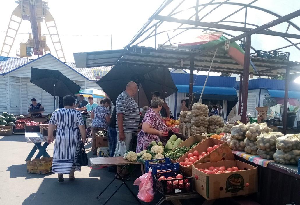 Какие цены на рынке в райцентре Брестской области – в сравнении с годом ранее
