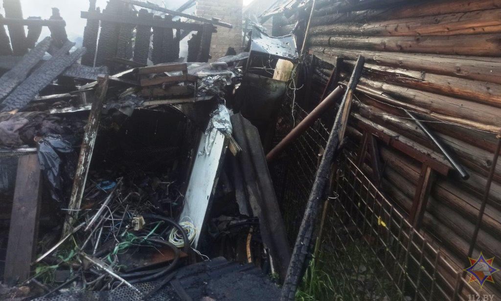 В Барановичах мужчина хотел сам потушить пожар, но всё пошло не так. 23 августа 2023 года