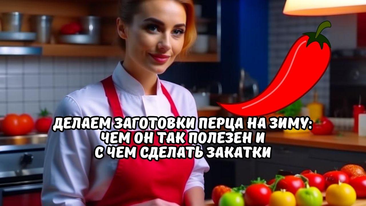 Делаем заготовки перца на зиму: чем он так полезен и с чем сделать закатки