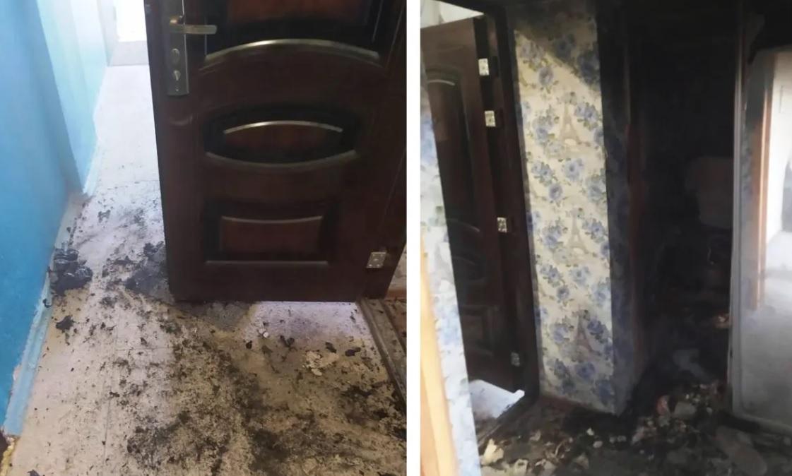Четыре человека оказались заперты в горевшей квартире в Бресте. 23 августа 2023 года