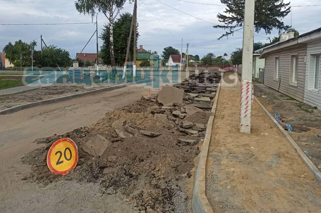 В Ганцевичах появился "тактильный" столб