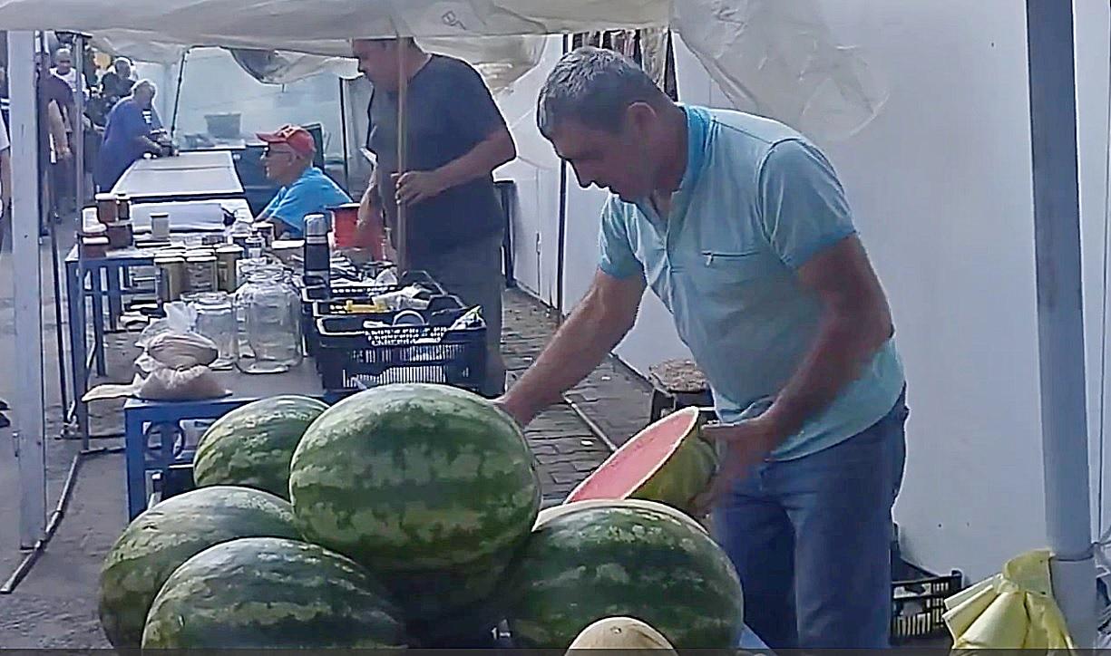 На мини-рынке в Дрогичине