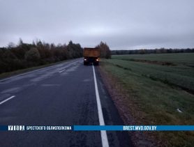 Водитель грузовика из Ганцевичей сбил пешехода
