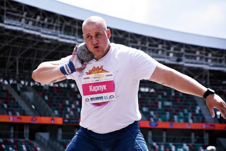 Дисквалифицирован толкатель ядра из Кобрина Дмитрий Карпук, становившийся чемпионом Европы