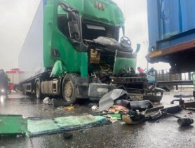 Водитель фуры погиб в ДТП на кольцевой в Минске