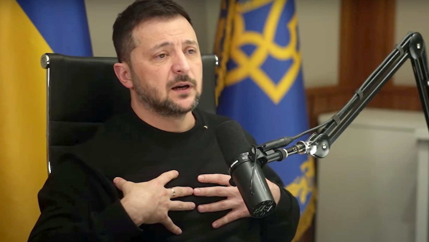 Интервью президента Украины Владимира Зеленского американскому журналисту Фридману