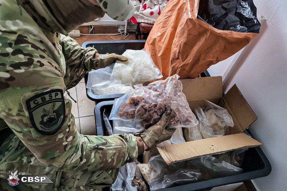 ликвидация нарколаборатории в Польше