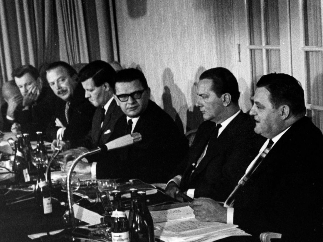Мюнхенская конференция по безопасности. Фото архив 1963 года