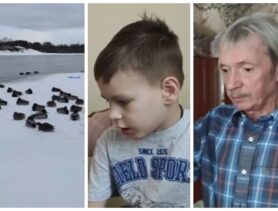 Прохожий спас мальчика, который провалился под лёд из-за уточек