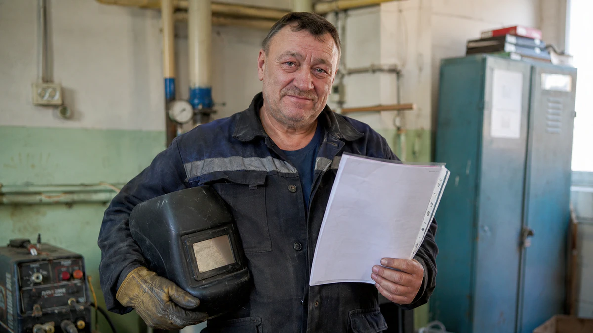 Электрогазосварщик добился включения спорного периода работы во вредных условиях в льготный стаж и смог оформить досрочную пенсию. Фото иллюстративное и создано ИИ