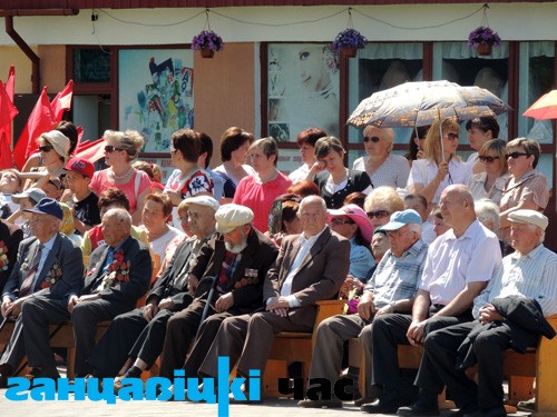 Празднование Дня Независимости в городе Ганцевичи