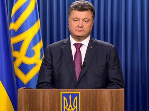 Пётр Порошенко заявил о вводе российских войск в Украину