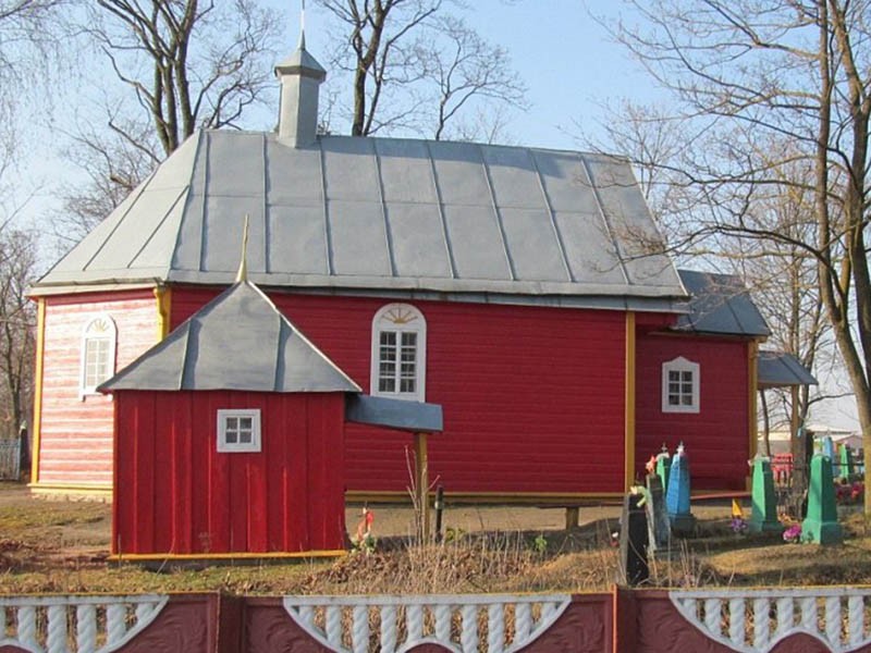 Георгіеўская царква ў вёсцы Чудзін. Аўтар здымка - Ігар Галушка (globus.tut.by)