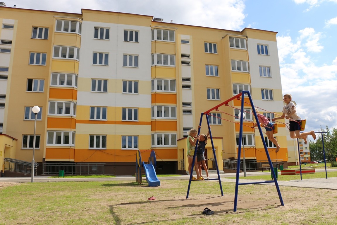 Многоквартирный дом в Ганцевичах