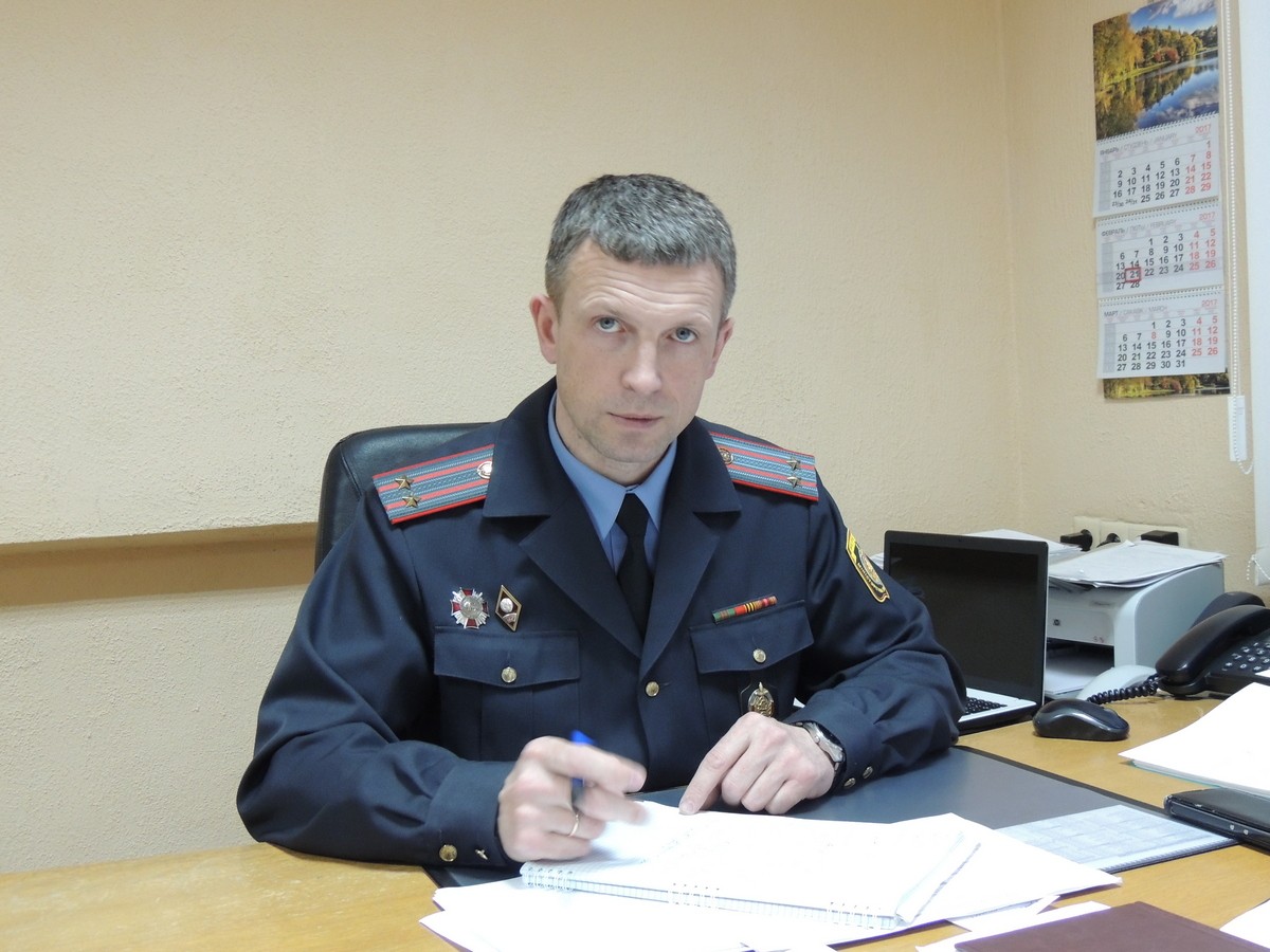 Подполковник милиции Алексей Яременко.