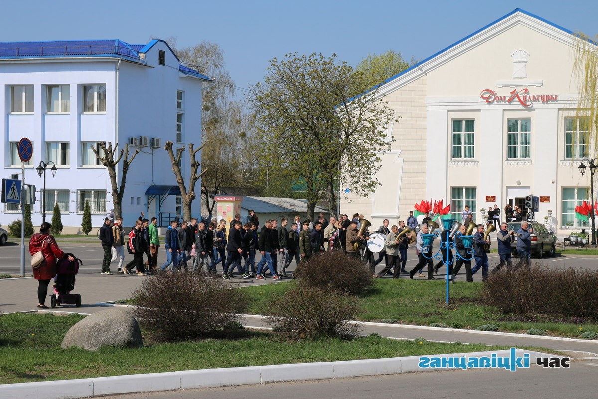 В Ганцевичах прошел День призывника.