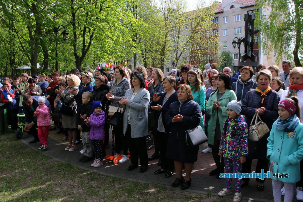 Першамай у Ганцавічах