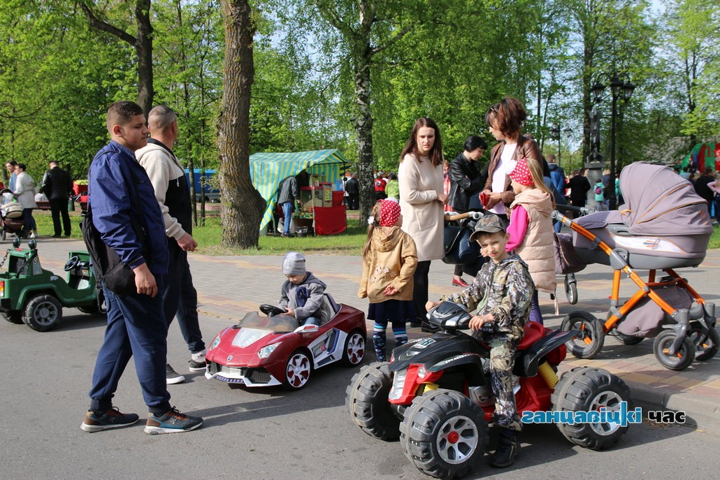 Першамай у Ганцавічах