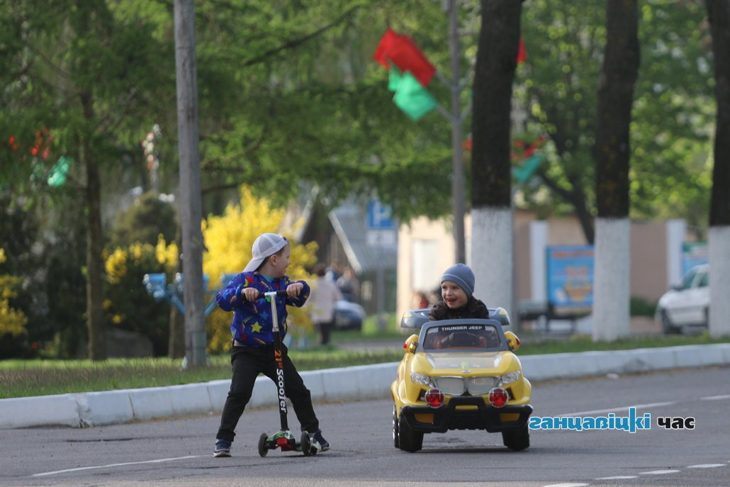 Першамай у Ганцавічах