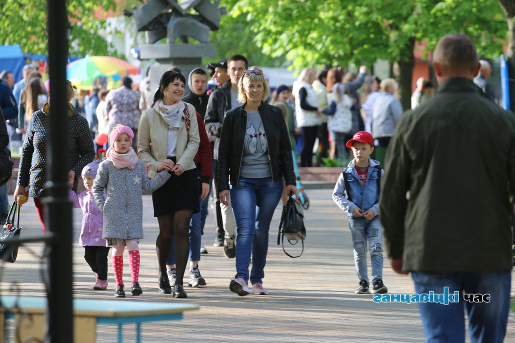 Першамай у Ганцавічах