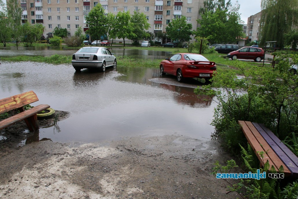 После дождя в Ганцевичах, 17 мая 2019 г.