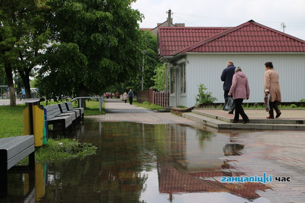 После дождя в Ганцевичах, 17 мая 2019 г.