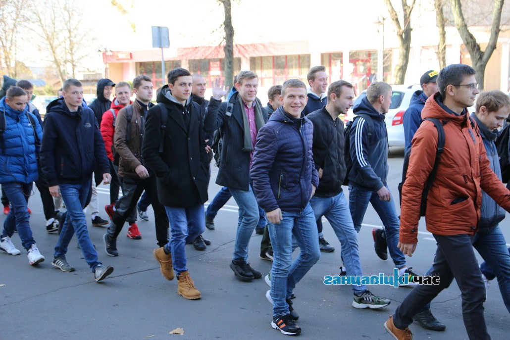 Осенний призыв 2019 в Ганцевичах, 31 октября 2019 года