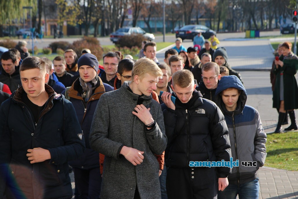 Осенний призыв 2019 в Ганцевичах, 31 октября 2019 года