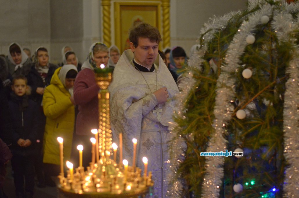 Православные ганцевчане встретили Рождество, 7 января 2020 года
