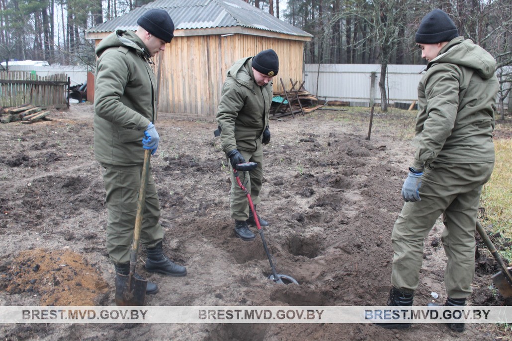 В Ганцевичском районе обнаружен "артефакт" времен Второй мировой войны