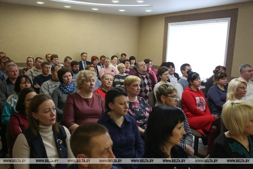 Анатолий Лис посетил Ганцевичский район