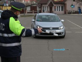 В Ганцевичах ГАИ и БРСМ поздравили женщин-водителей с наступающим 8 марта
