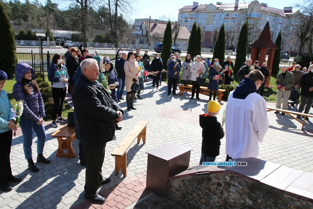 Католическое Вербное воскресенье в Ганцевичах
