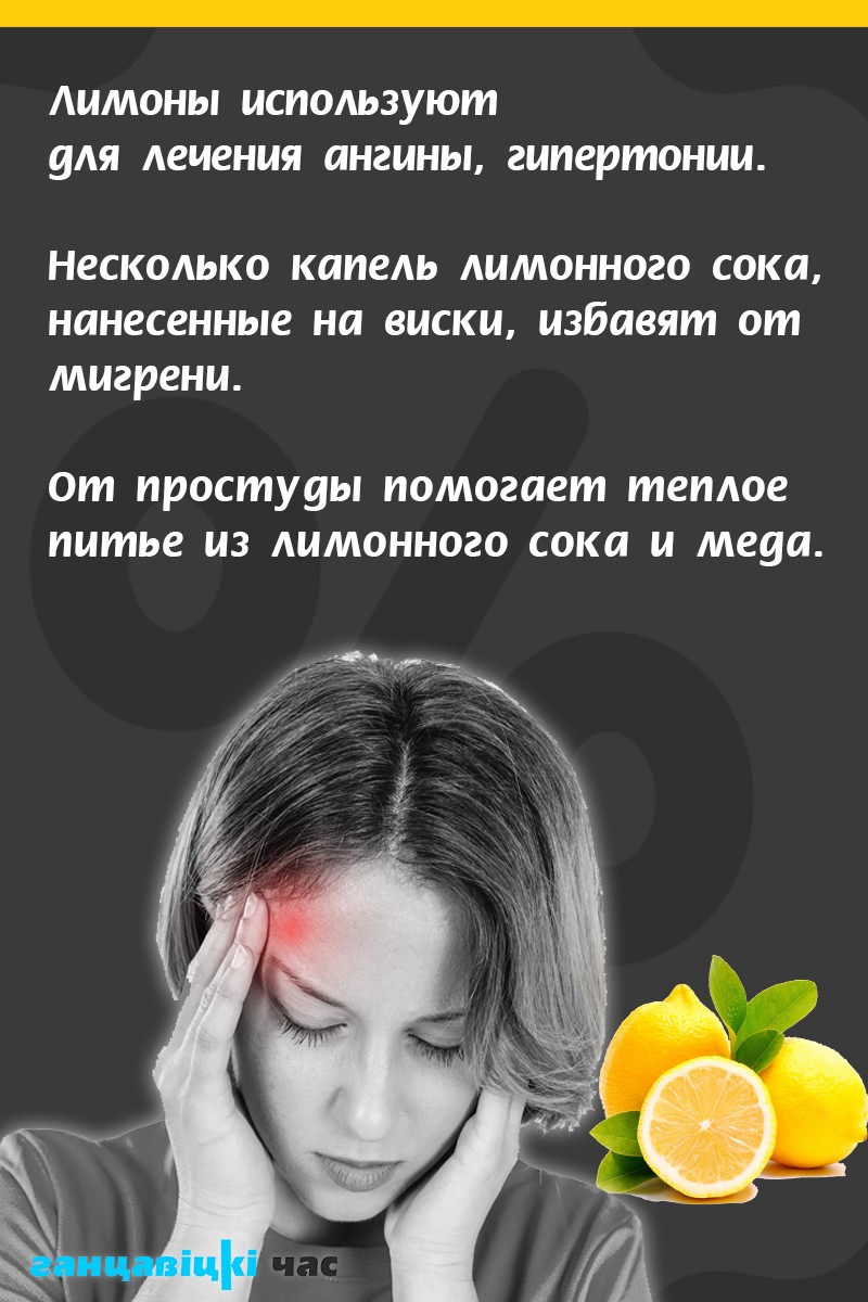 Чем полезен лимон.