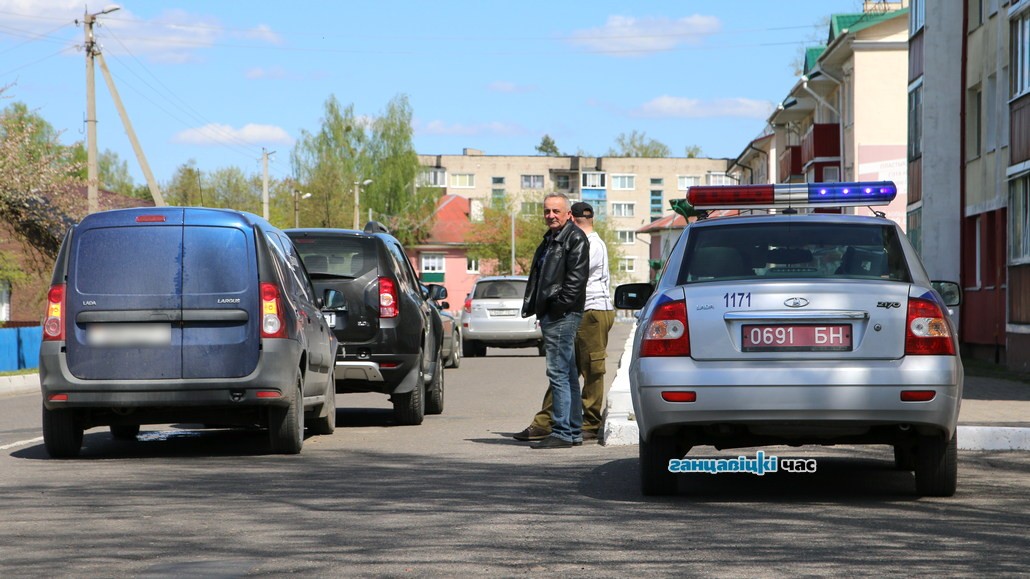 В Ганцевичах - ДТП с участием авто почтовой службы