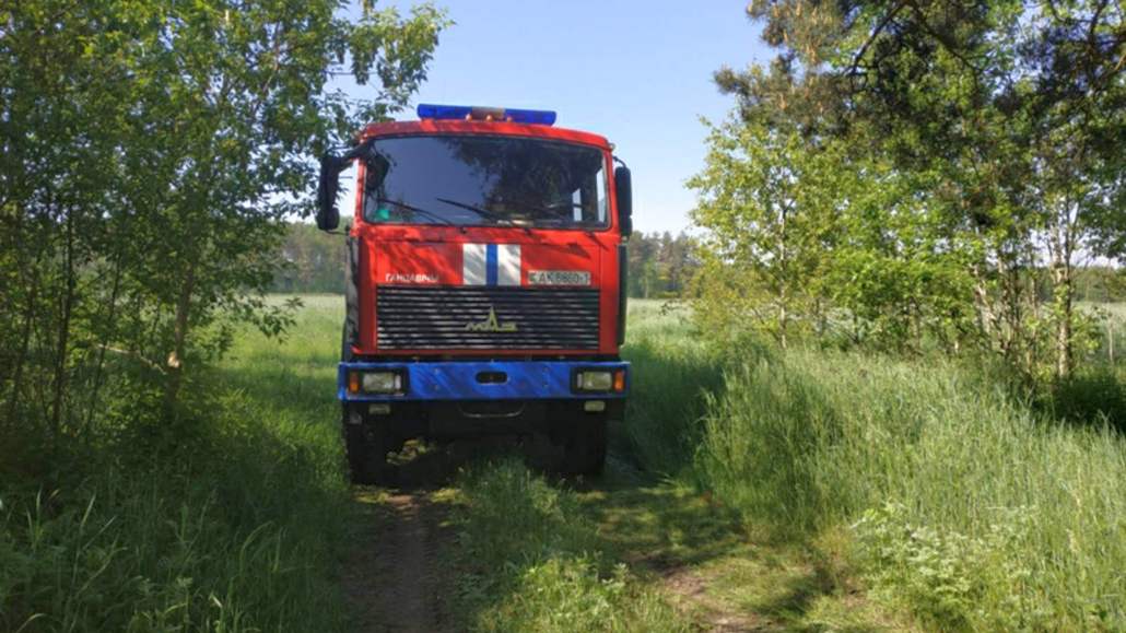 Ганцевичские спасатели нашли в лесу заблудившегося мужчину